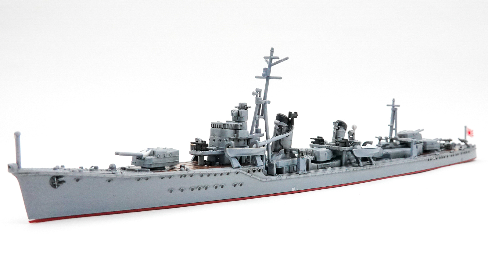駆逐艦のプラモを3時間で全塗装 ハセガワの早波があなたを艦船模型のmaiden Voyageへとお連れします Nippper