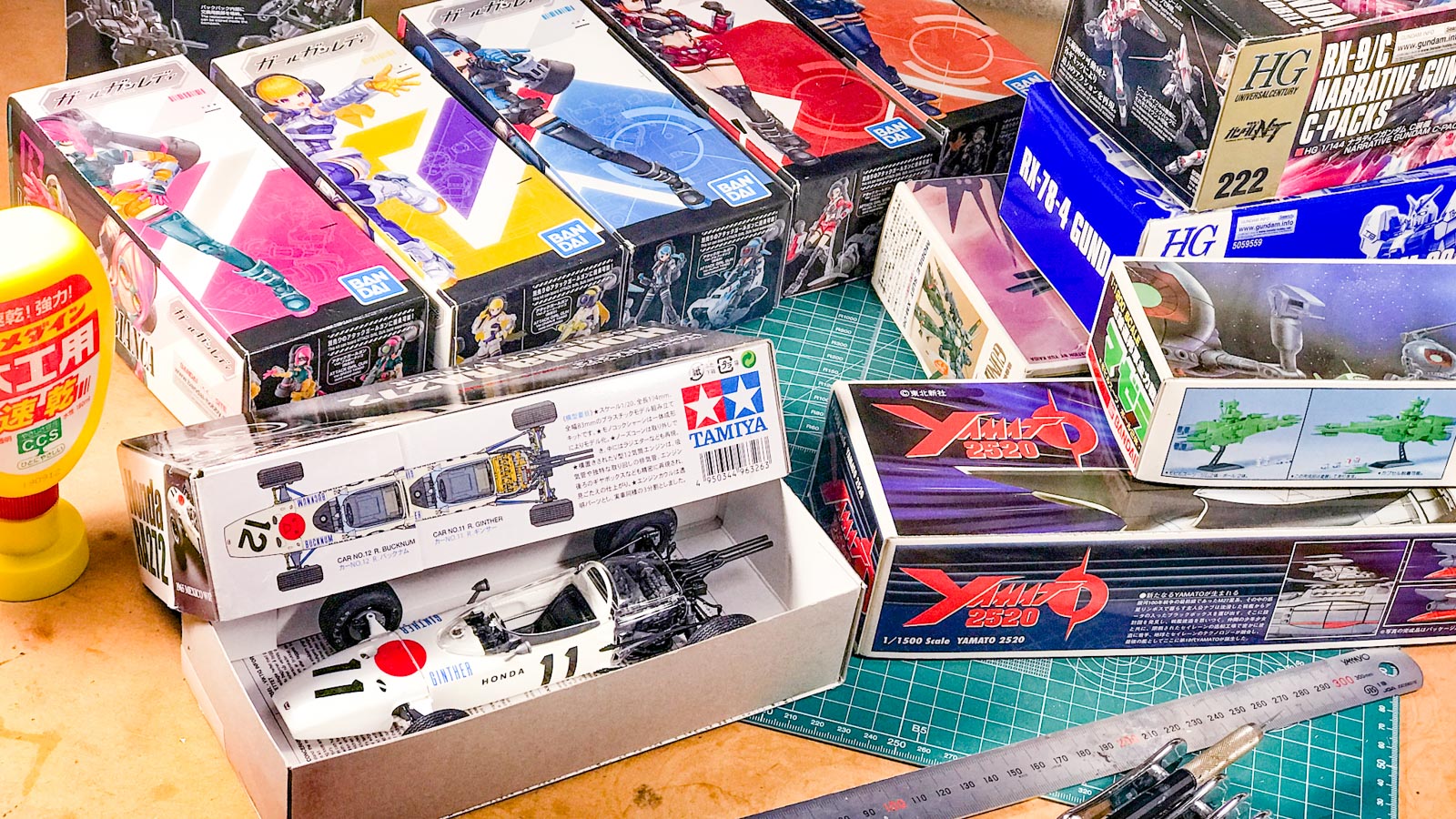 さぁ、どんどんしまっちゃうからね！／作ったプラモの専用箱を作ろう