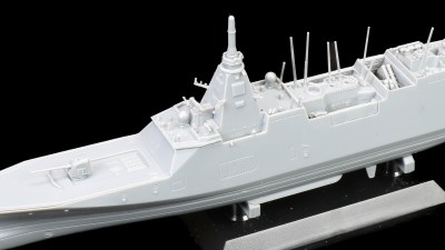 プラモだから見える角度！海上自衛隊の新鋭艦「もがみ型」がピットロードのプラモでやってきた！！