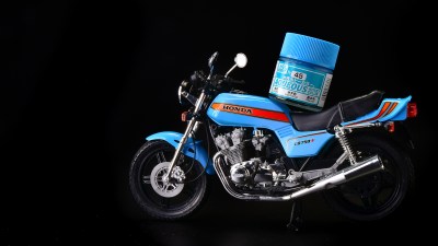 あなたの好きな1色を塗るだけで、プラモは最高に楽しい。「タミヤ 1/12 オートバイシリーズ CB750F」