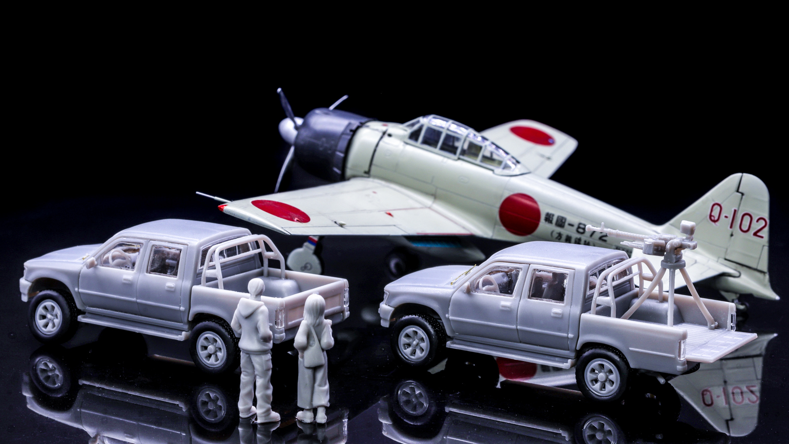 これは単なる車の模型じゃない！／小さなピックアップトラックの