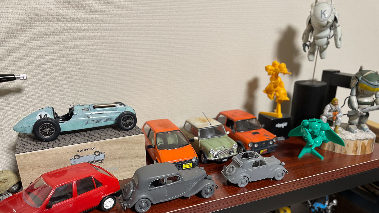 部屋中に溢れた自分の中だけにある「プラモデルを作るマインド」の話 