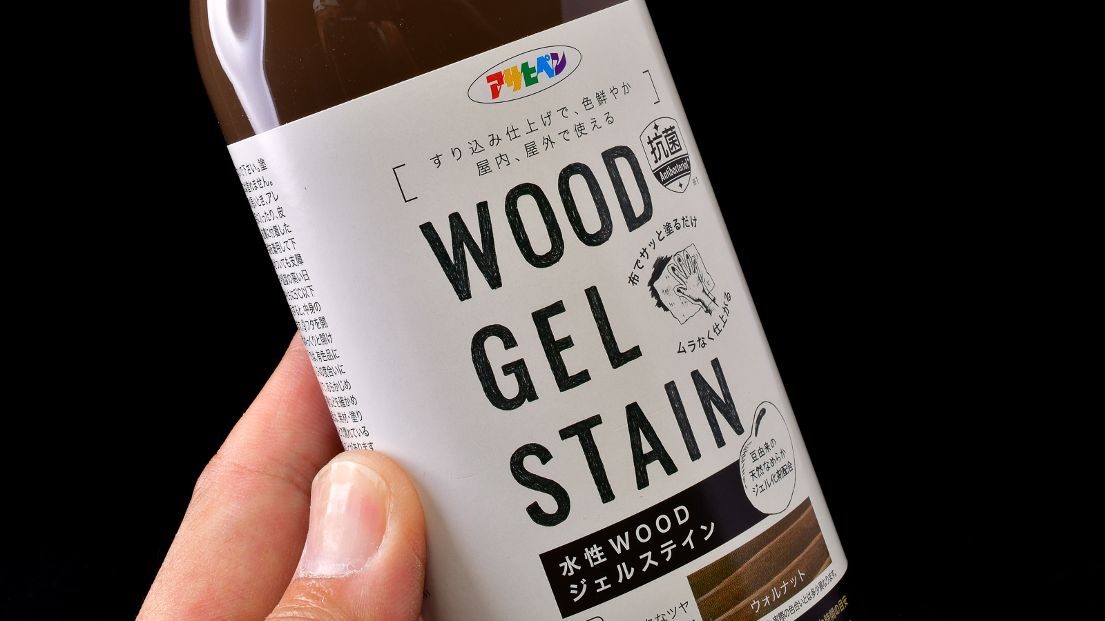 布で塗るだけ！端材が最高のプラモ台座に変身！！「アサヒペン 水性