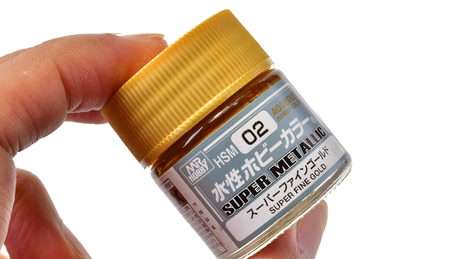 水性ホビーカラーゴールドの「色味」という弱点を克服！令和のゴールド