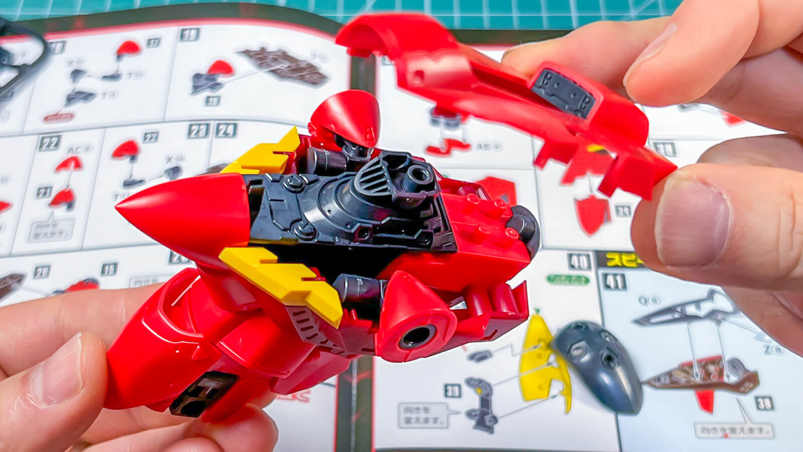 俺のプラモを組め！最高にリッチなバトロイド模型／PLAMAXのファイヤー