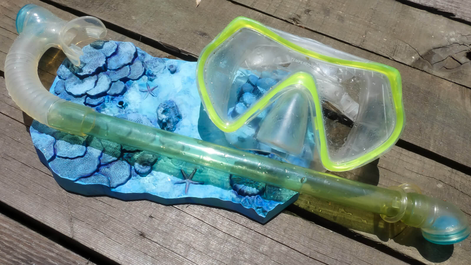 夏だ！モササウルスの骨格プラモで太古の海へシュノーケリング!?