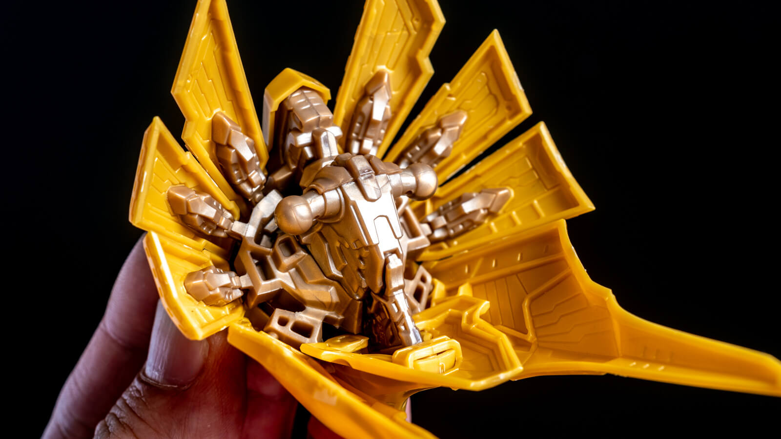 金色に輝く神の帝騎、ボークスIMS 1:144 K.O.G. 最速ペイントレビュー