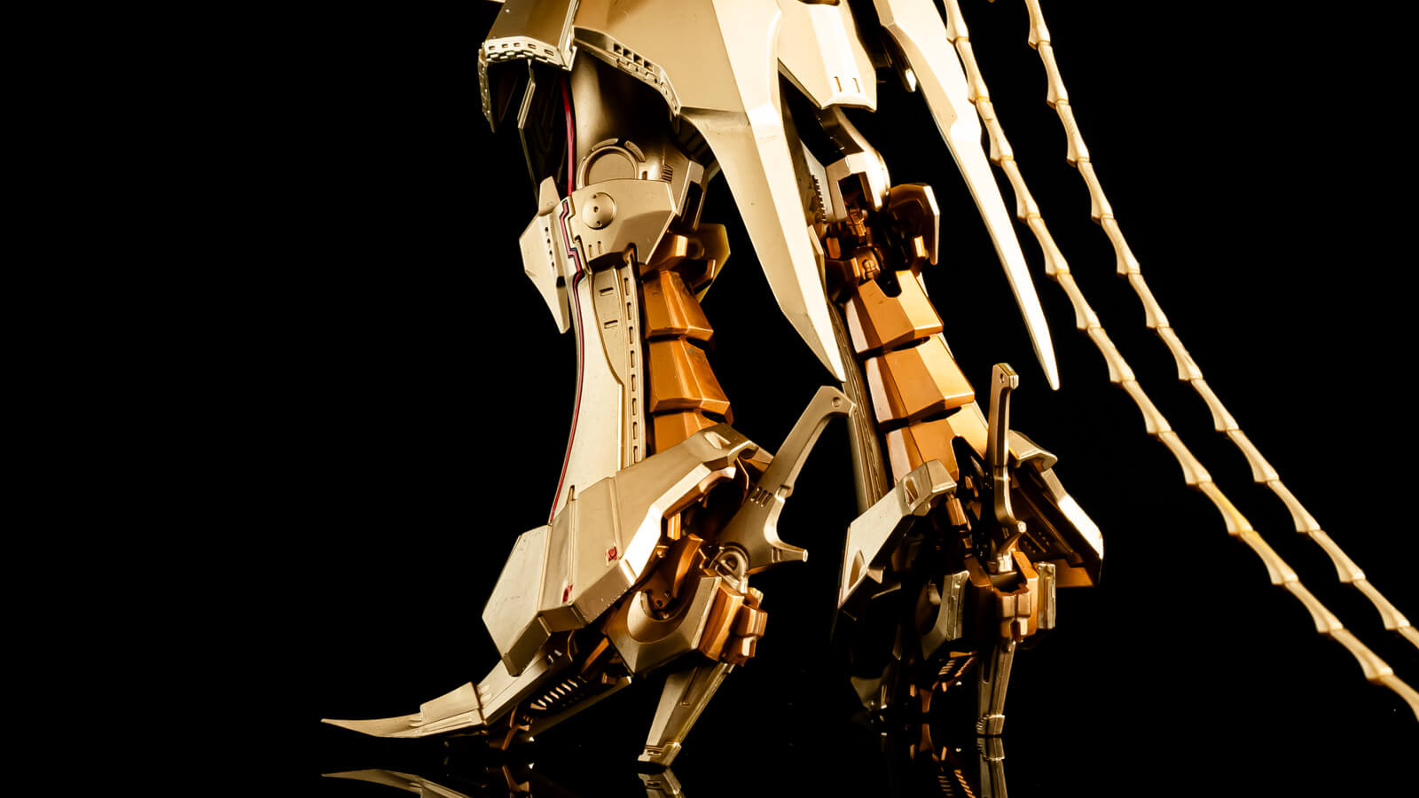 金色に輝く神の帝騎、ボークスIMS 1:144 K.O.G. 最速ペイントレビュー