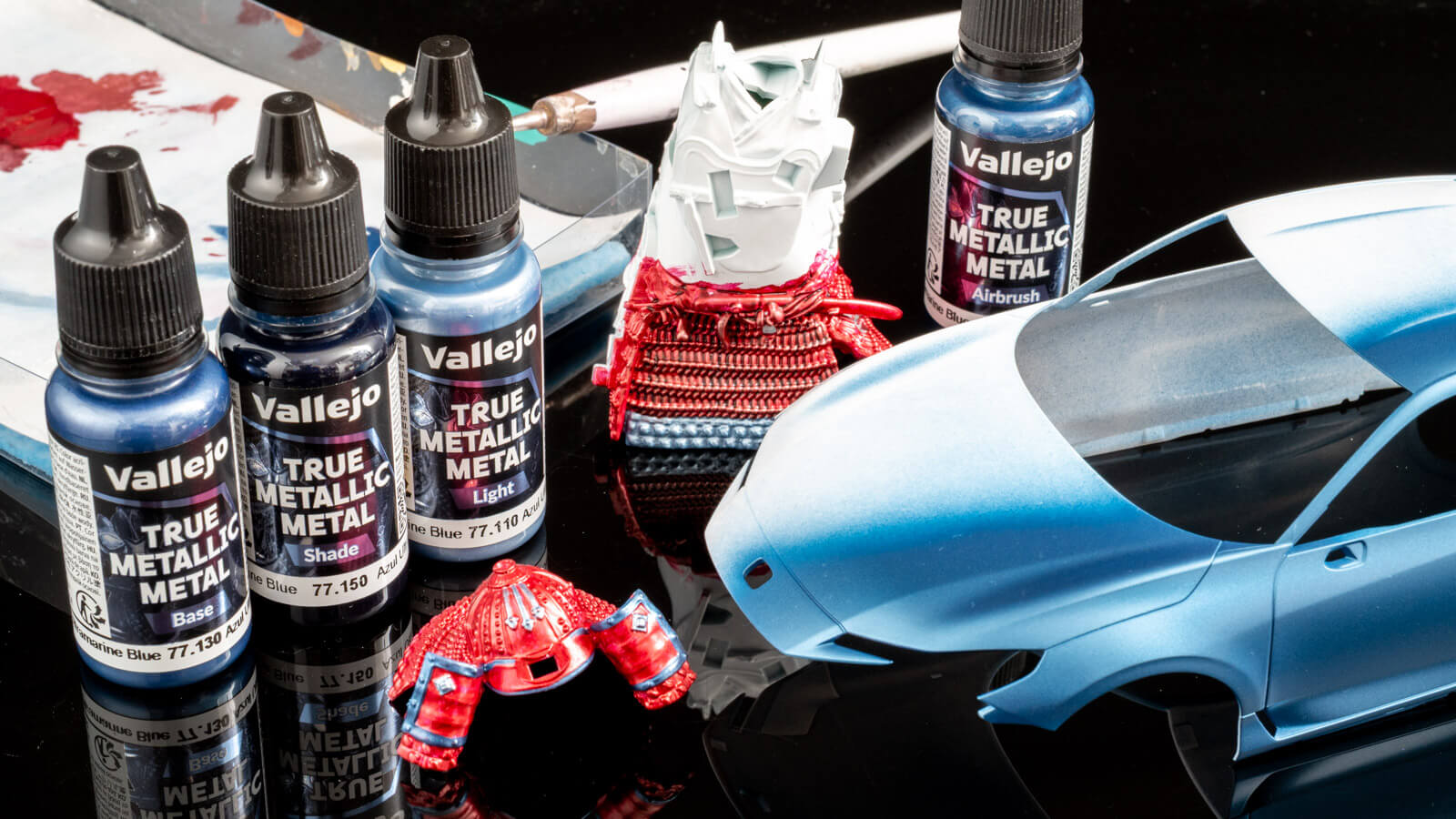 【レビュー】水性塗料なのに抜群の性能！ファレホの「TRUE METALLIC METAL」を使っていろんな表現にトライしよう。