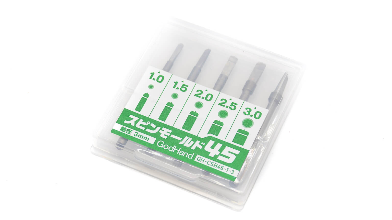 【工具レビュー】丸穴の底に宿る「45度」のこだわり。ゴッドハンド「スピンモールド45」が、ディテールアップの解像度を跳ね上げる！