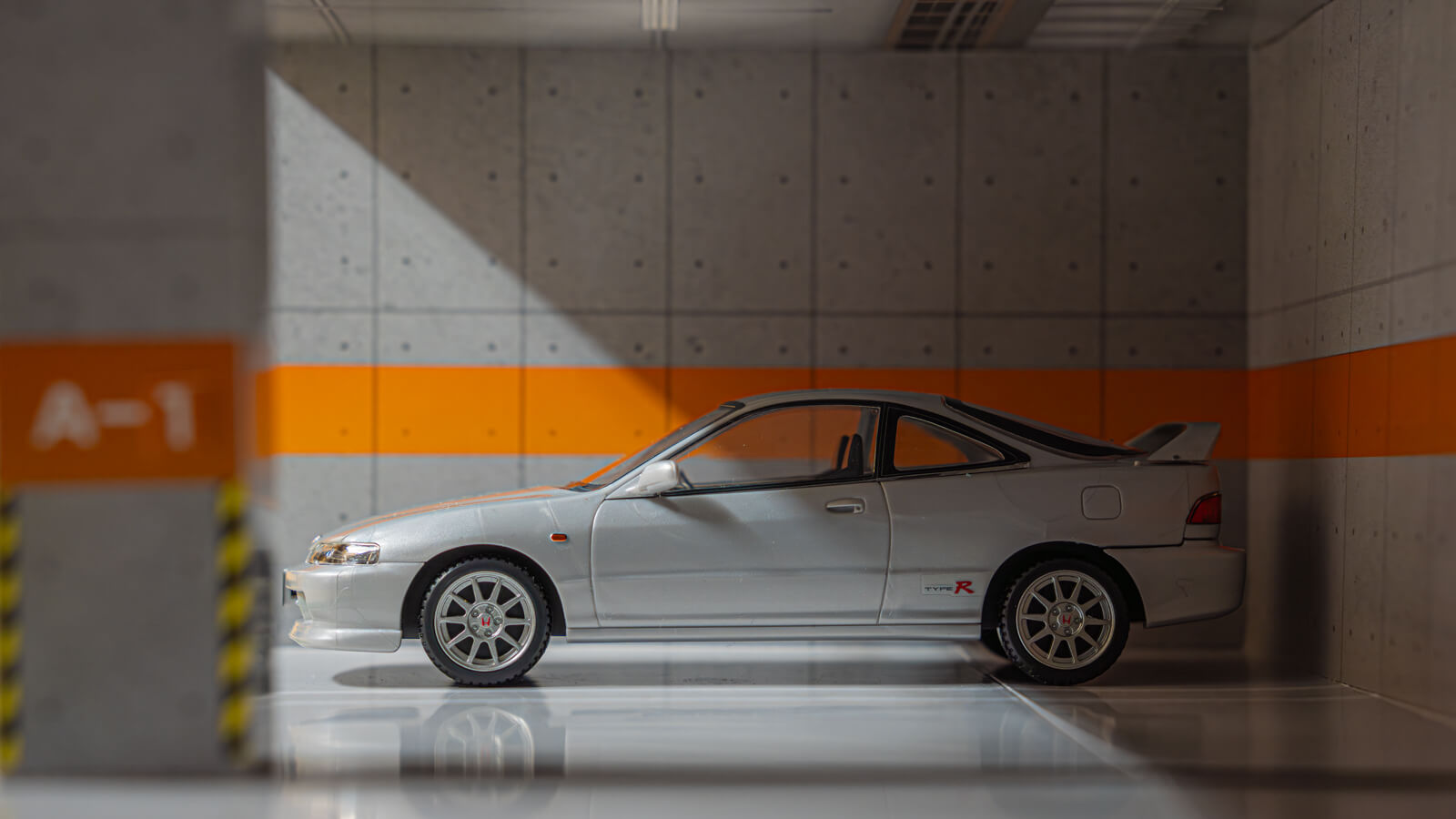 【レビュー】楽プラを久しぶりに触ってみたらちょっと興奮しちゃった件／アオシマ 楽プラ ホンダ DC2インテグラ タイプR