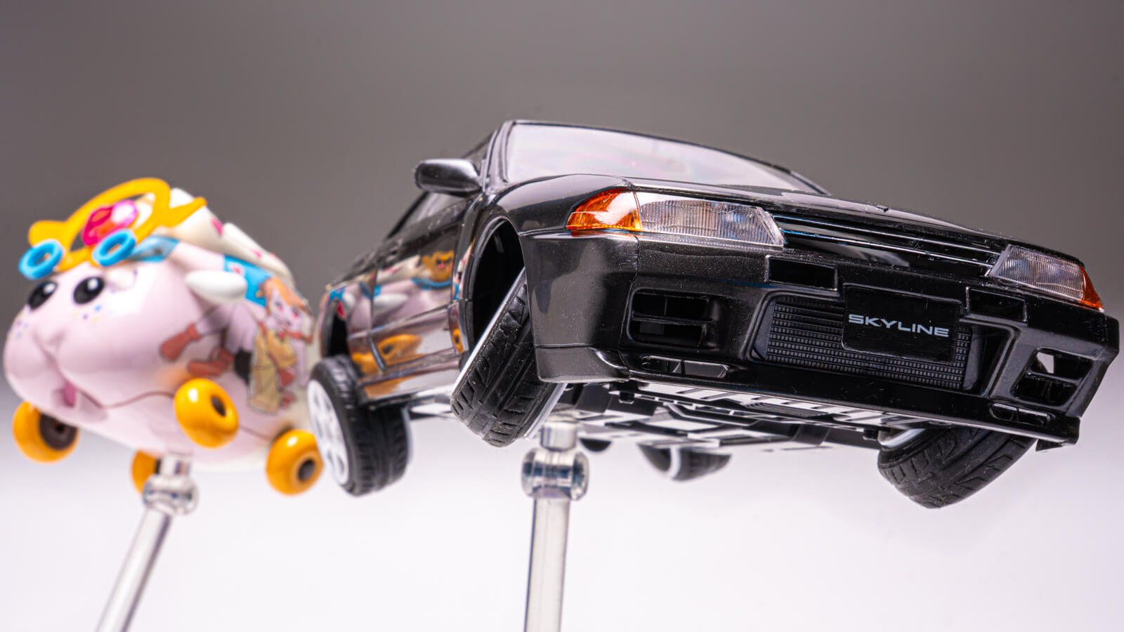 【レビュー】新機構シャーシでワンパクリファイン！／アオシマ BNR32 スカイラインGT-R ‘89 エアサスカスタム