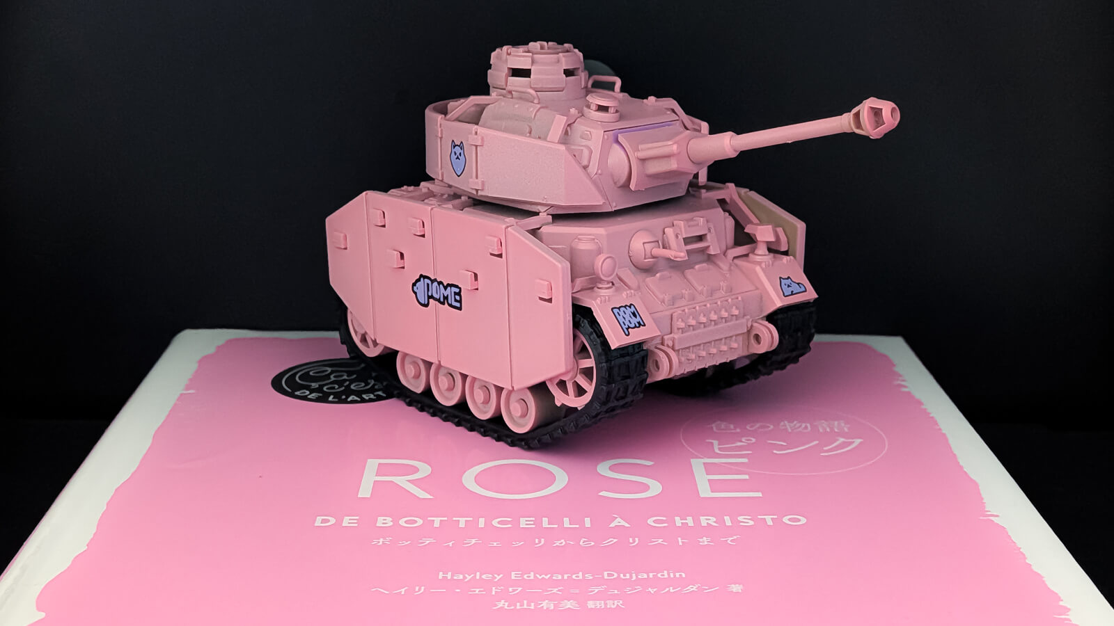 プラモデルだから作れる「春の色をまとった戦車」の話。