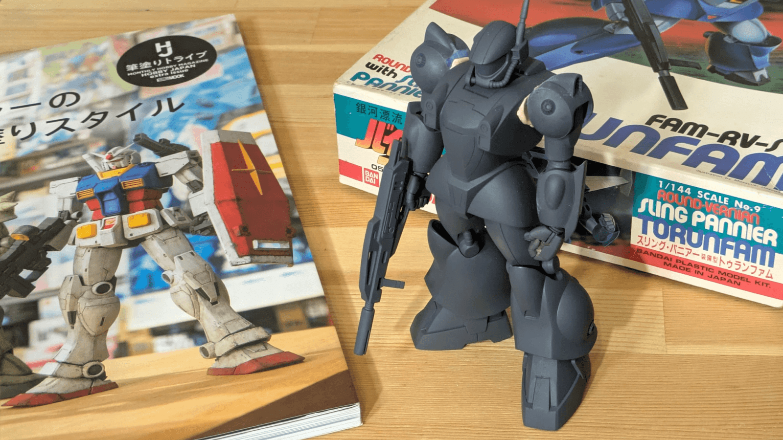 誰かの作りかけには物語がある。模型雑誌が開かせた誰かと僕の「1/144 トゥランファム」／凄腕モデラーのプラモ筆塗りスタイル