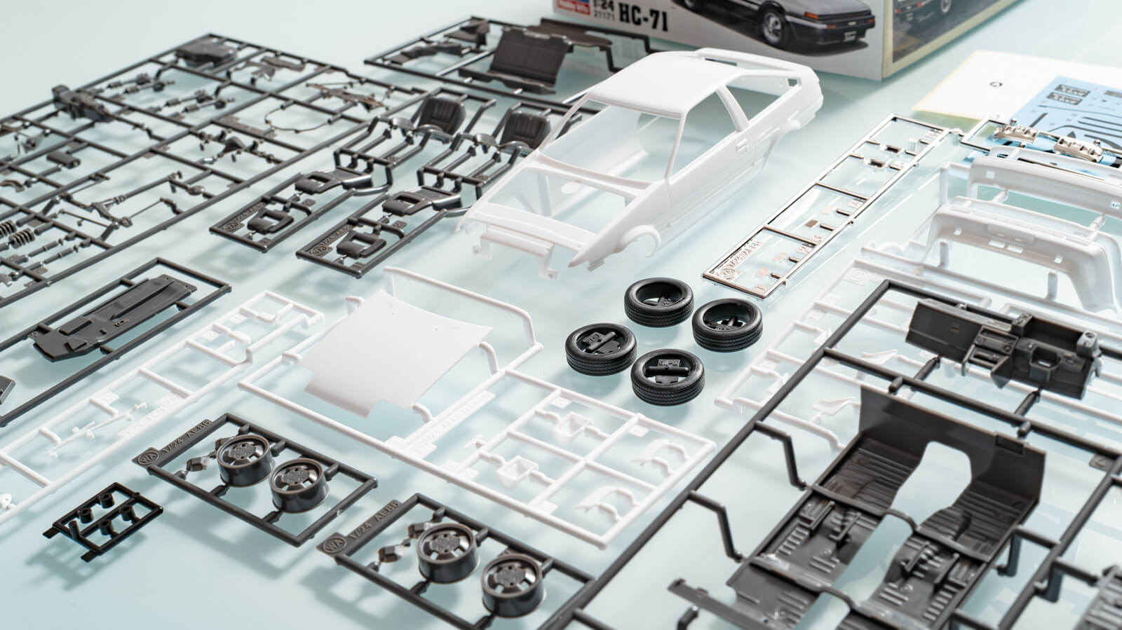 【レビュー】徹底的に、生まれたままの姿で／ハセガワ 1/24 トヨタ スプリンター トレノ AE86 GT APEX 前期型 1983