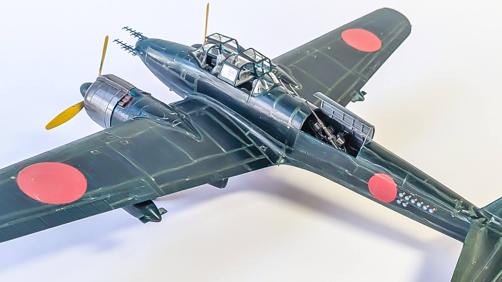 【レビュー】プラモデルを作って解けた、斜銃の謎／タミヤ 1/48 中島 夜間戦闘機 月光
